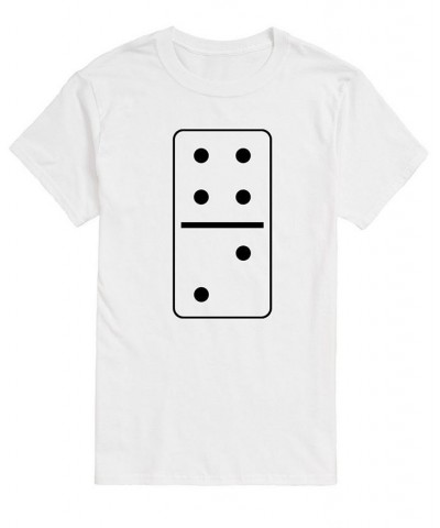Men's Domino 1 Classic Fit T-shirt White $14.00 T-Shirts