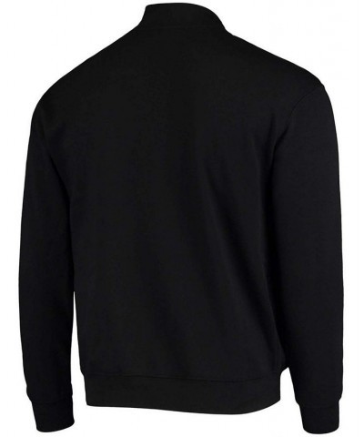 Men's Black Air Force Falcons Tortugas Logo Quarter-Zip Jacket $32.99 Sweatshirt
