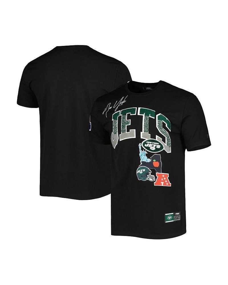 Men's Black New York Jets Hometown Collection T-shirt $28.00 T-Shirts