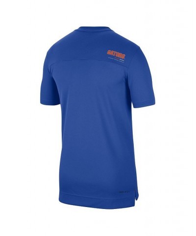 Men's Royal Florida Gators 2022 Coaches UV Performance T-shirt $33.59 T-Shirts