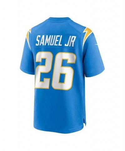 Men's Asante Samuel Jr. Powder Blue Los Angeles Chargers Game Player Jersey $61.60 Jersey