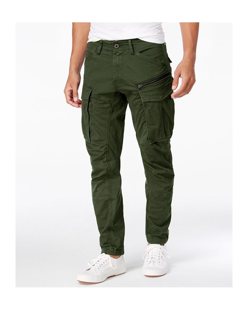Men's Rovic Zip 3D Straight Tapered Cargo Pant Green $57.00 Pants