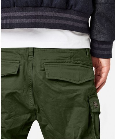 Men's Rovic Zip 3D Straight Tapered Cargo Pant Green $57.00 Pants