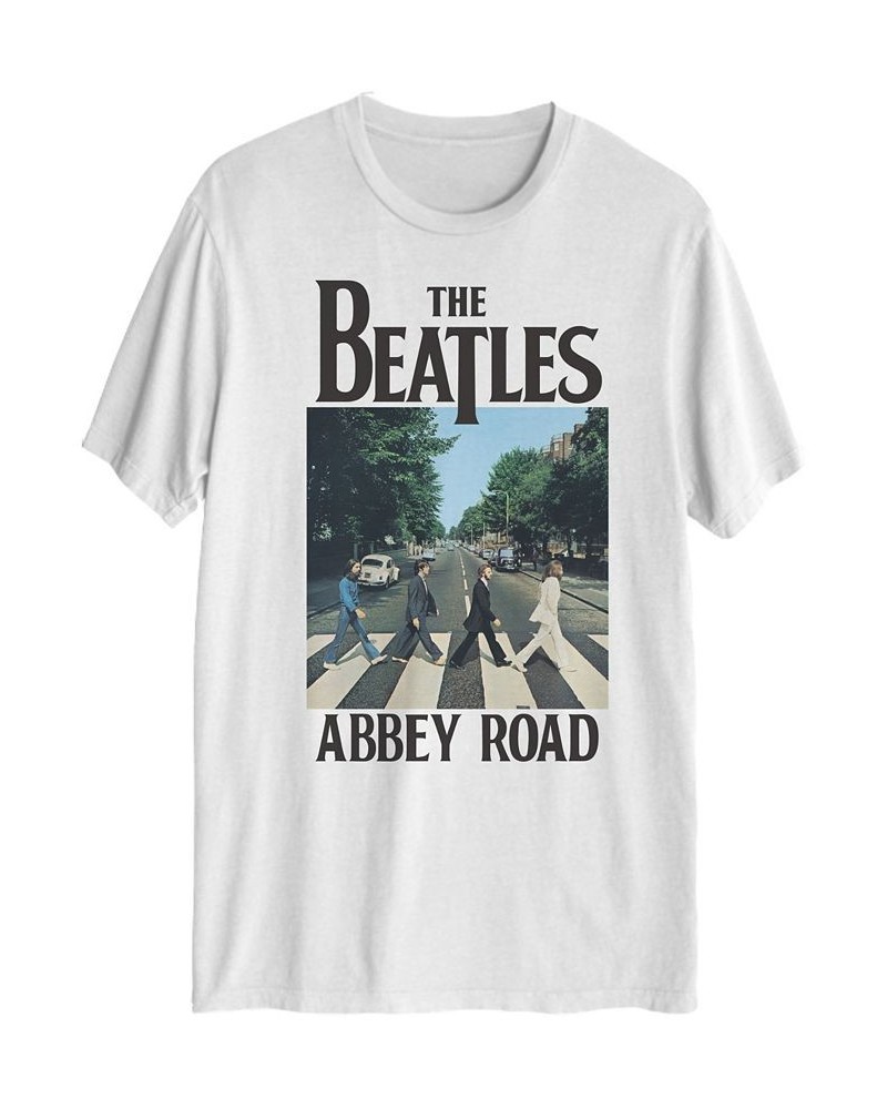 Men's Beatles Short Sleeve T-shirt White $10.00 T-Shirts