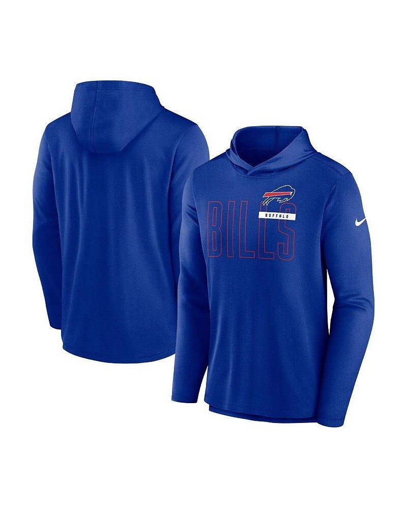 Men's Royal Buffalo Bills Performance Team Pullover Hoodie $36.75 Sweatshirt