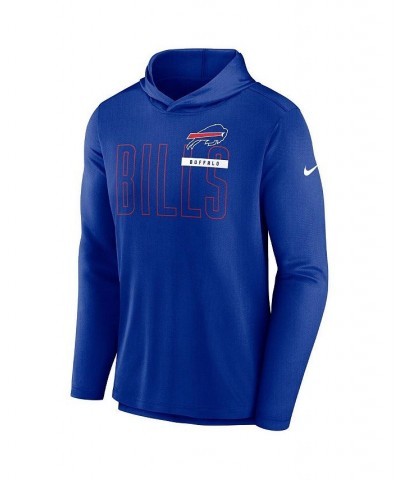 Men's Royal Buffalo Bills Performance Team Pullover Hoodie $36.75 Sweatshirt