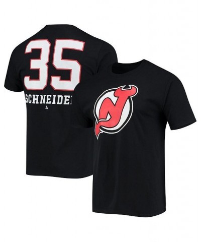 Men's Branded Cory Schneider Black New Jersey Devils Underdog Name and Number T-shirt $15.12 T-Shirts