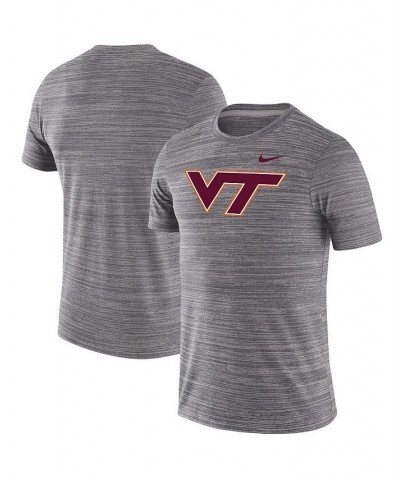 Men's Charcoal Virginia Tech Hokies Big and Tall Velocity Space-Dye Performance T-shirt $26.95 T-Shirts
