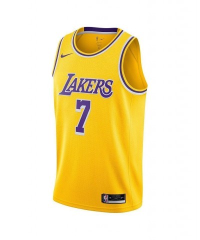 Men's and Women's Carmelo Anthony Gold Los Angeles Lakers 2021/22 Swingman Jersey - Icon Edition $50.59 Jersey