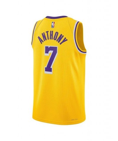 Men's and Women's Carmelo Anthony Gold Los Angeles Lakers 2021/22 Swingman Jersey - Icon Edition $50.59 Jersey