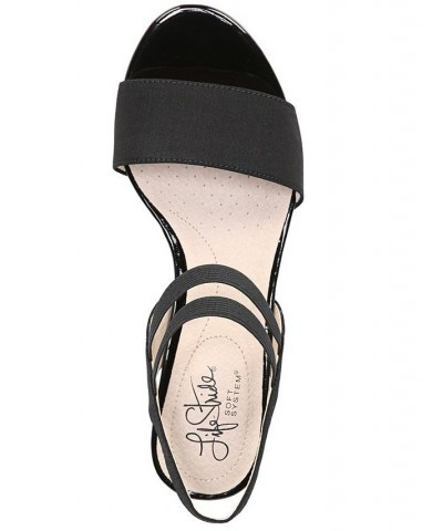 Yolo Ankle Strap Sandals Black $34.40 Shoes