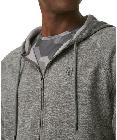 Men's Harbor Zip-Front Hoodie Gray $12.76 Sweatshirt