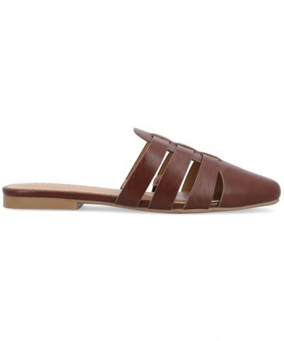 Women's Jazybell Caged Flats PD02 $43.34 Shoes