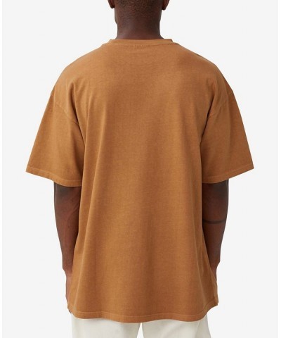 Men's Heavy Weight Short Sleeve T-shirt Yellow $22.50 T-Shirts