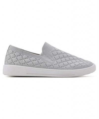 Womens Utopia Slip On Sneakers Blue $37.26 Shoes