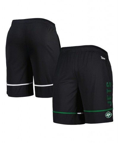 Men's Black New York Jets Combine Authentic Rusher Training Shorts $22.78 Shorts