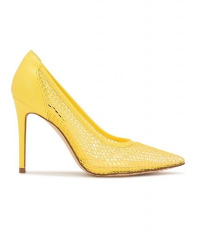 Women's Flings Dress Pumps Yellow $48.79 Shoes