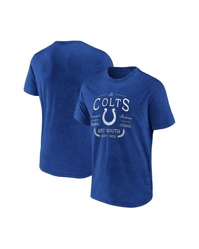 Men's NFL x Darius Rucker Collection by Royal Indianapolis Colts T-shirt $17.50 T-Shirts