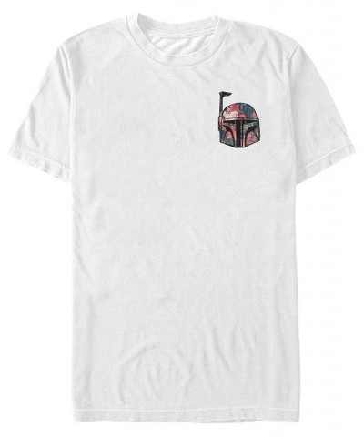 Men's Bobba Floral Pocket Short Sleeve Crew T-shirt White $20.29 T-Shirts