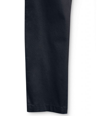 Men's Custom Fit Chino Pants with Magnetic Zipper Blue $43.73 Pants