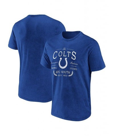 Men's NFL x Darius Rucker Collection by Royal Indianapolis Colts T-shirt $17.50 T-Shirts
