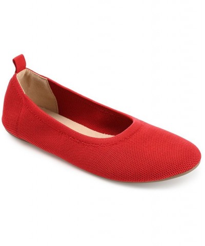 Women's Jersie Knit Flat PD08 $35.69 Shoes