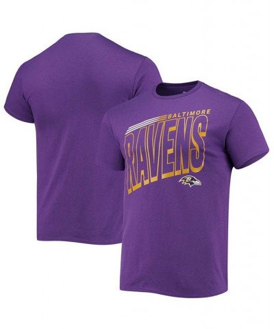 Men's Purple Baltimore Ravens Hail Mary T-shirt $17.20 T-Shirts