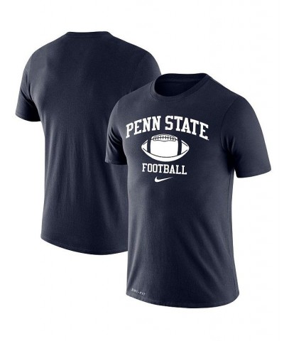 Men's Navy Penn State Nittany Lions Big and Tall Legend Retro Football Performance T-shirt $27.49 T-Shirts