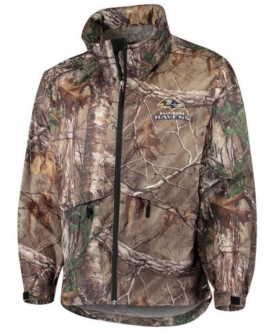 Men's Realtree Camo Baltimore Ravens Sportsman Waterproof Packable Full-Zip Jacket $36.90 Jackets