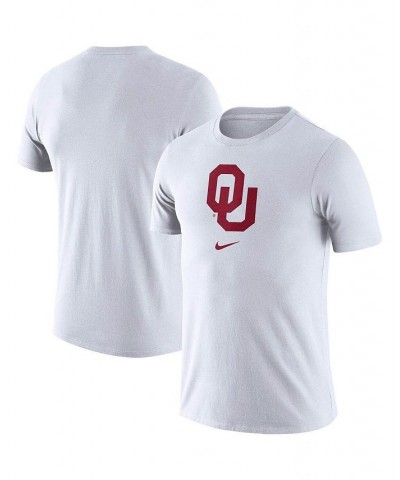 Men's White Oklahoma Sooners Essential Logo T-shirt $18.80 T-Shirts