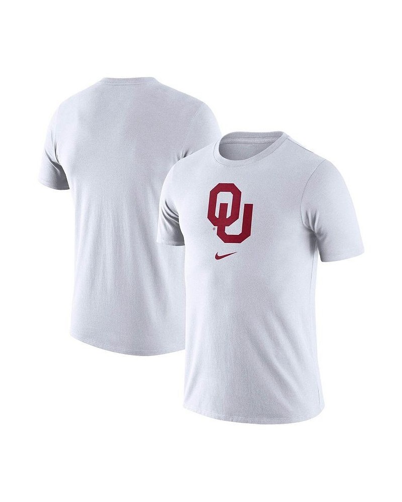 Men's White Oklahoma Sooners Essential Logo T-shirt $18.80 T-Shirts