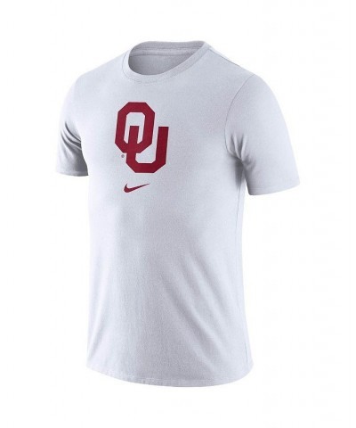 Men's White Oklahoma Sooners Essential Logo T-shirt $18.80 T-Shirts