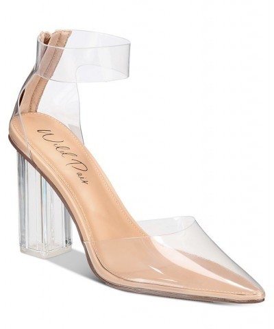 Dellie Ankle-Strap Pumps Tan/Beige $20.68 Shoes