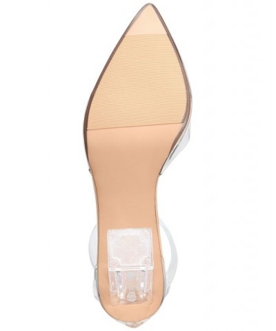 Dellie Ankle-Strap Pumps Tan/Beige $20.68 Shoes