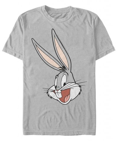 Looney Tunes Men's Bugs Bunny Big Face Short Sleeve T-Shirt $18.89 T-Shirts