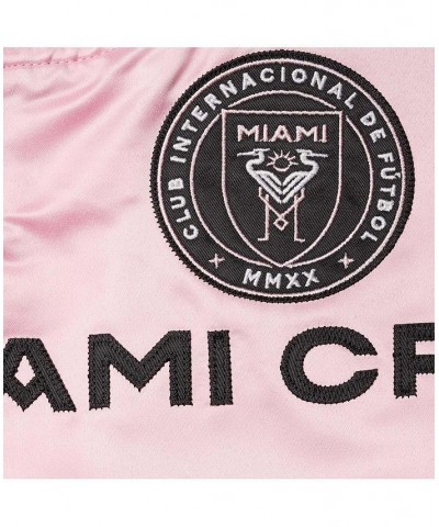 Men's Pink Inter Miami CF Raglan Full-Snap Jacket $51.60 Jackets