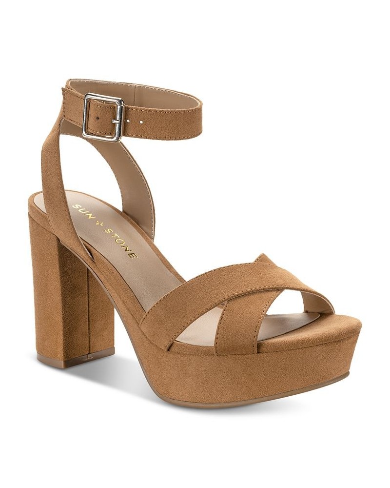 Lillah Dress Sandals Tan/Beige $36.14 Shoes