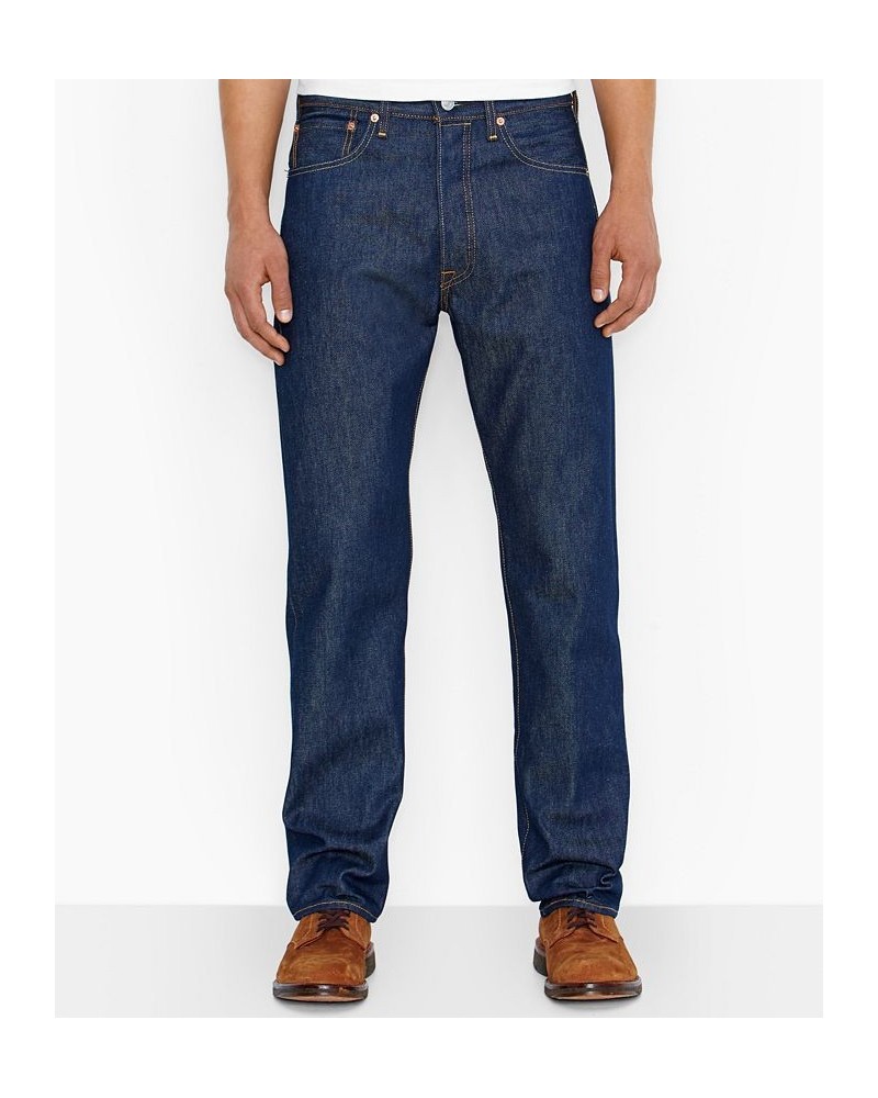 Men's Big & Tall 501 Original Shrink to Fit Jeans Blue $33.60 Jeans