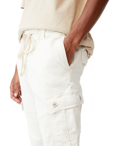Men's Military Style Cargo Pants White $33.60 Pants