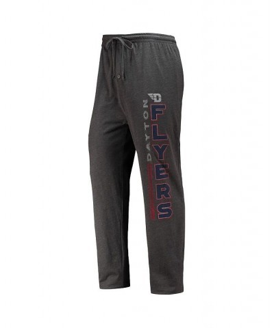 Men's Heathered Charcoal and Red Dayton Flyers Meter T-shirt and Pants Sleep Set $24.75 Pajama