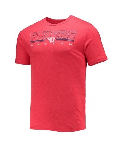 Men's Heathered Charcoal and Red Dayton Flyers Meter T-shirt and Pants Sleep Set $24.75 Pajama