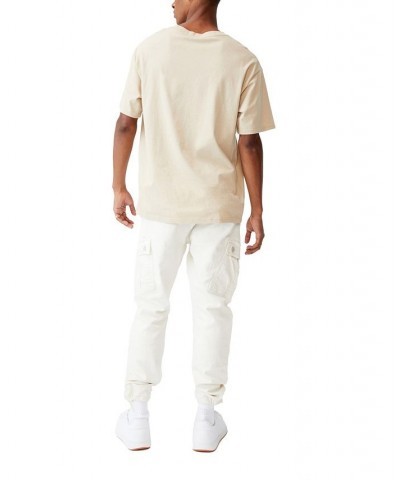 Men's Military Style Cargo Pants White $33.60 Pants