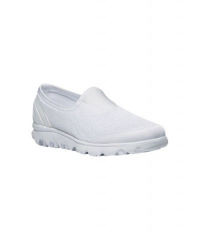 Women's Travelactive Slip On Sneaker Silver $41.25 Shoes