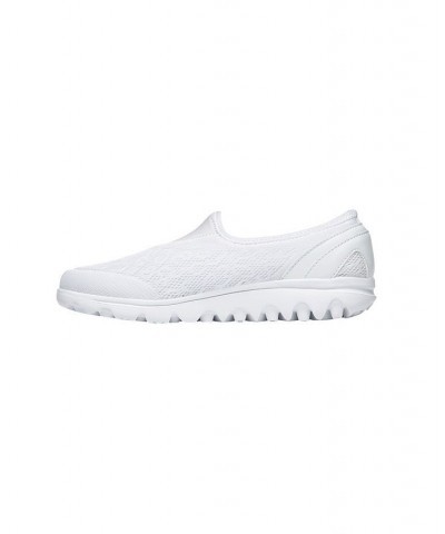 Women's Travelactive Slip On Sneaker Silver $41.25 Shoes