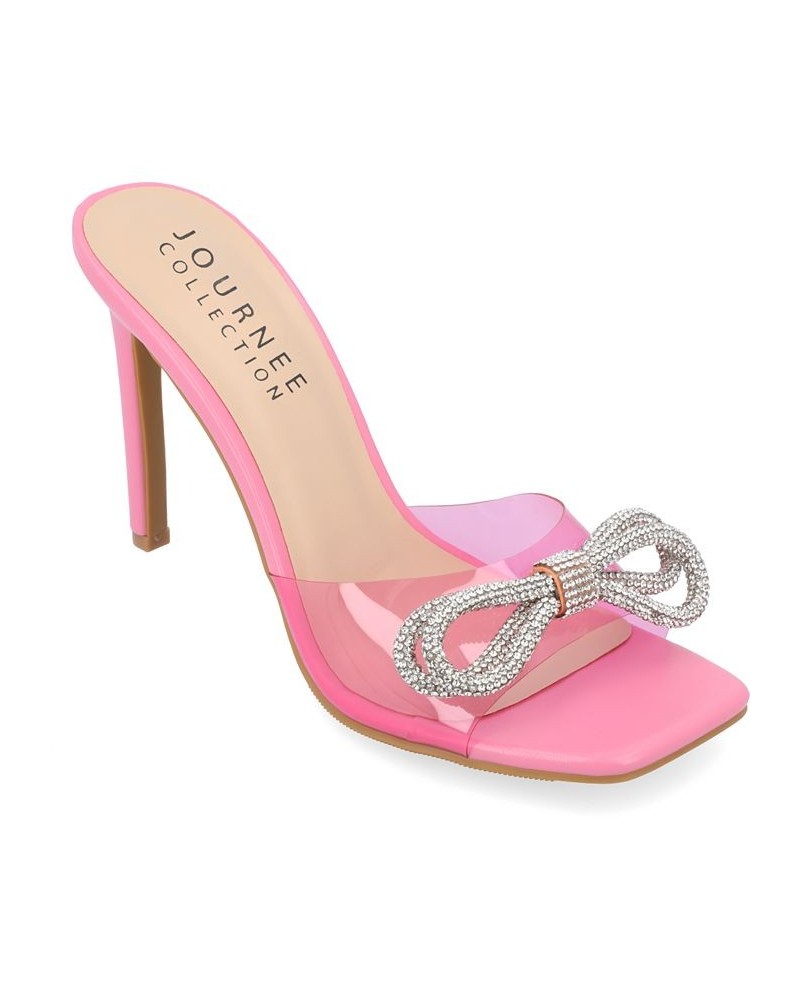 Women's Fenella Lucite Stilettos Pink $44.00 Shoes
