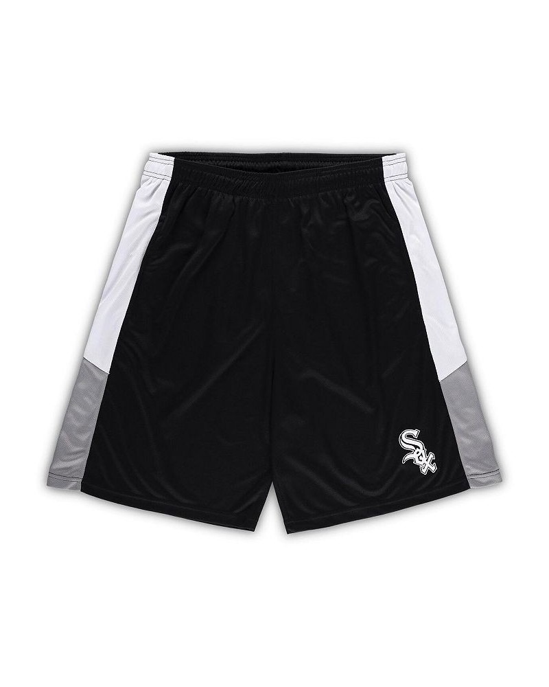 Men's Black Chicago White Sox Big and Tall Team Shorts $23.65 Shorts