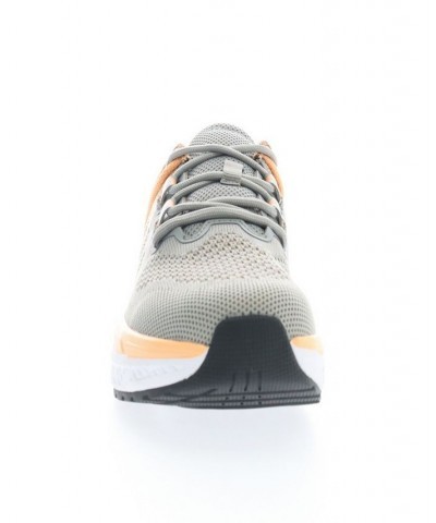 Women's Ultra Lace Up Sneakers Gray, Peach $56.38 Shoes