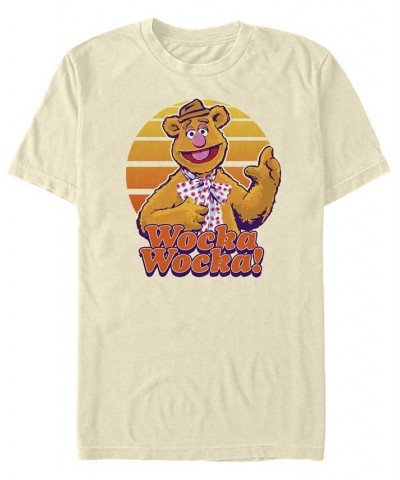 Men's Fozzie Short Sleeve Crew T-shirt Tan/Beige $16.45 T-Shirts