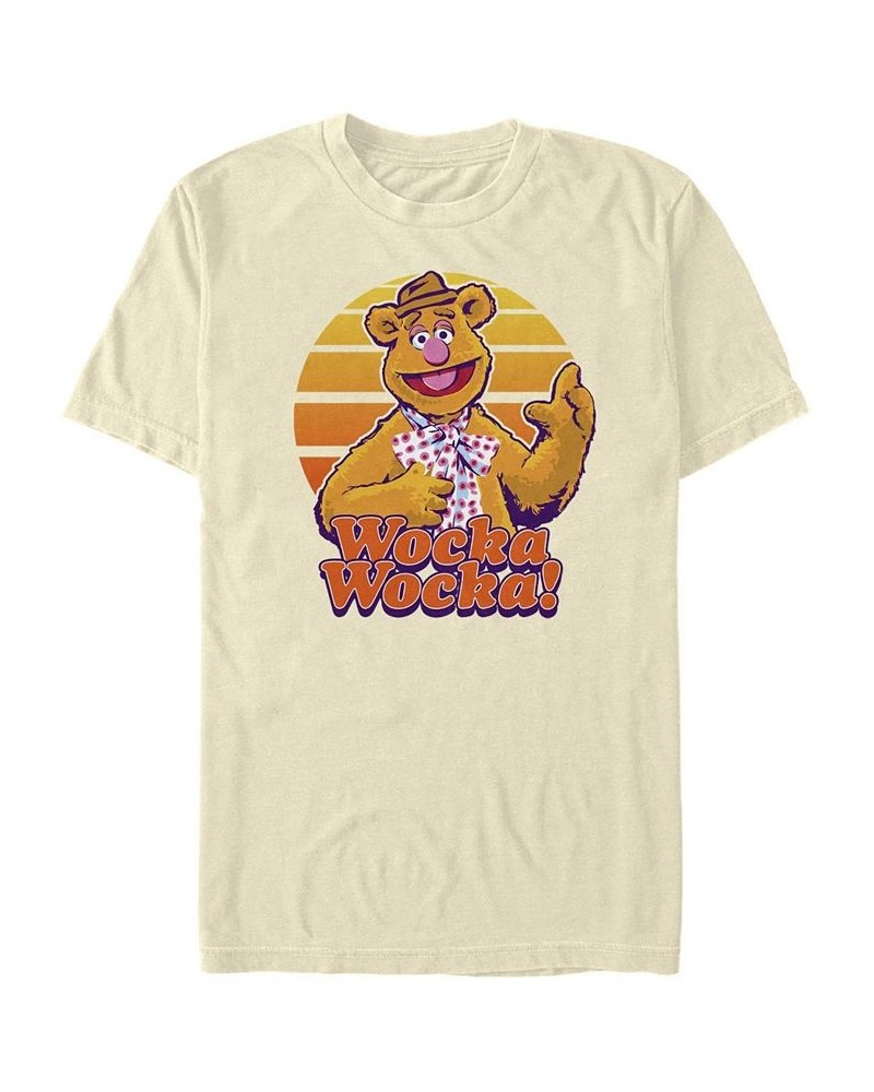 Men's Fozzie Short Sleeve Crew T-shirt Tan/Beige $16.45 T-Shirts