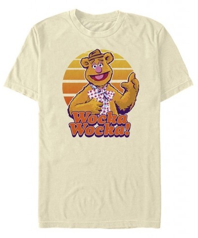 Men's Fozzie Short Sleeve Crew T-shirt Tan/Beige $16.45 T-Shirts